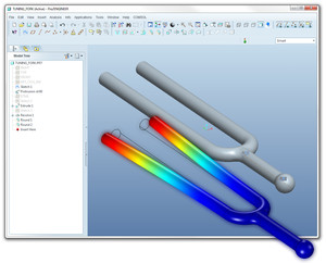 Geometric Parameter Optimization of a Tuning Fork