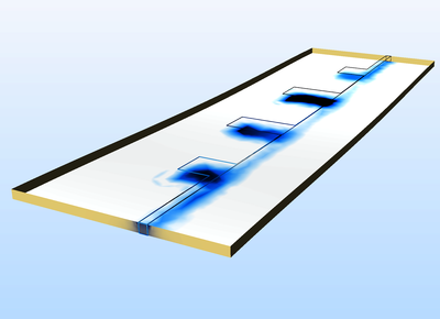 Microwave Filter on PCB with Stress
