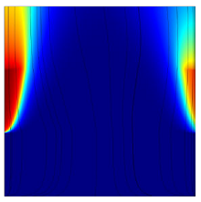 Study of Electrochemically Generated Two-Phase Flows