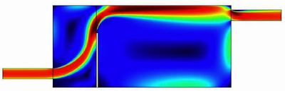 Simulation of Fluid Flow in an Artificial Soiling Device