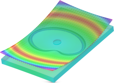 Die-to-Wafer (D2W) Direct Bonding Involving a Dust Particle