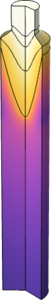 Continuous Casting — Arbitrary Lagrangian–Eulerian Method