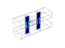 Microwave Plasma Simulation Applied to a Double ICP Jet Reactor