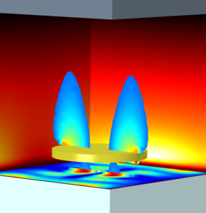 Phase change material for IR sensing: plasmonic photothermal conversion
