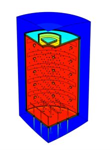 Multiphysical Analysis of Temperature Homogeneity in Vertical High ...