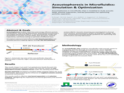 Simulation Optimization of Acoustophoresis in Microfluidics: Modelling and ...