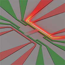 Electro-Thermal Modeling of a Gated-Graphene Device