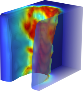 Numerical Investigation of Oxidation and Assist Gas Flow in Laser Cutting