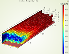Multi-Dimensional Simulation of Flows Inside Mono and Polydisperse Packed ...