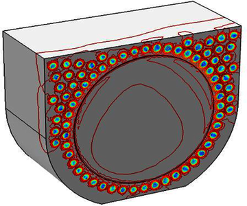 Numerical Analysis of Conjugate Heat Transfer in a Combustion Chamber and ...