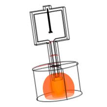 Coupled Optical & Thermal Model of a Silicon Microprobe