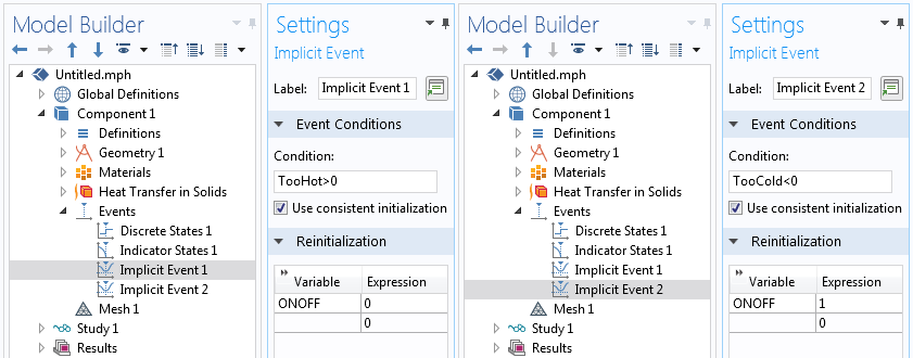 The implicit event interface